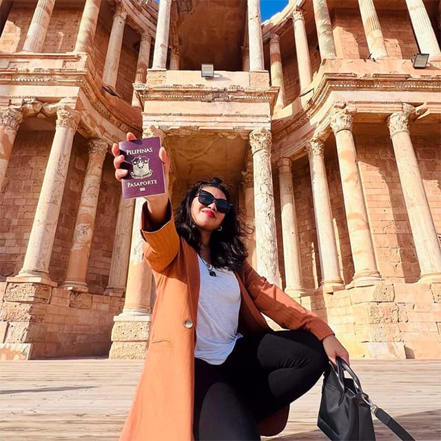 Philippine visa flex in Libya. Photo courtesy of Kach Umandap.